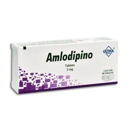 [ULAMLOGI5MG] AMLODIPINO ULTRA 5MG.10TAB.