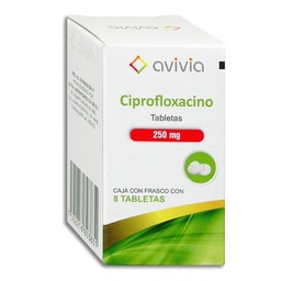 [ULCIPA258TA] CIPROFLOX.AVIVIA 250MG.8TAB.