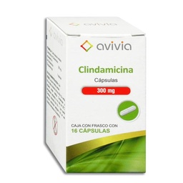[ULCLIAVI16C] CLINDAMICINA AVIVIA 300MG.16CAP.