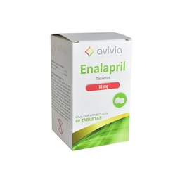 [ULENAA1060T] ENALAPRIL AVIVIA 10MG.60TAB.