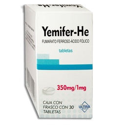 [ULFUAYEM350] FUM.FER.AC.FOL.ULTRA C/30TAB.