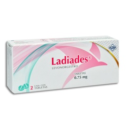 [ULLEVLAD1.5] LEVONORGESTREL ULTRA/LADIADES 0.75MG.C/2TAB.