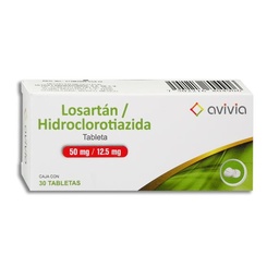 [ULLHIAV530T] LOSAR.HID.AVIVIA 50/12.5MG.30TAB.