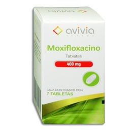 [ULMOX4007TA] MOXIFLOXACINO AVIVIA 400MG.7TAB.