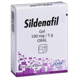 [ULSILO104SO] SILDENAFIL ULTRA GEL 100MG.4SOB.