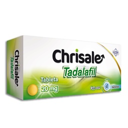[ULTADC204TA] TADALAFIL CHRISALE 20MG.4TAB.