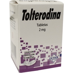 [ULTOLTOL14T] TOLTERODINA ULTRA 2MG.C/14TAB.