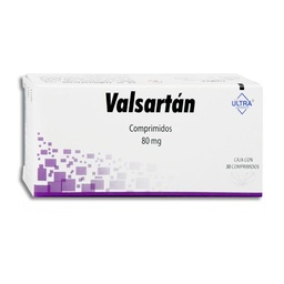 [ULVALVAL30T] VALSARTAN ULTRA 80MG.C/30TAB.