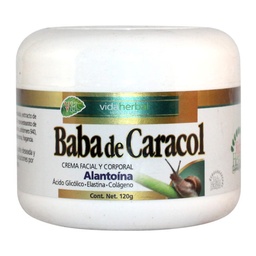 [VHCREBCA100] CREMA BABA DE CARACOL VIDA HERBAL C/120GR.