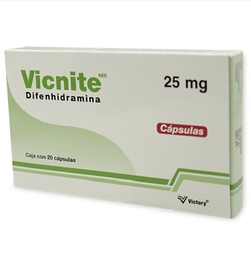 [VIDIFV2520T] VICNITE 25MG.20TAB.