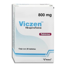 [VIIBUVIC800] IBUPROFENO VICZEN 800MG.C/20TAB.