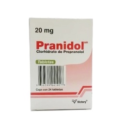 [VIPROPRA20MG] PROPANOLOL PRANIDOL 20MG.C/24TAB.