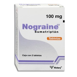 [VISUMNOG100] NOGRAINE 100MG.C/2TAB.