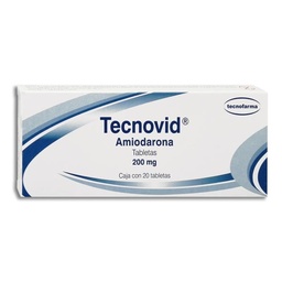 [TEAMITEC20T] AMIODARONA TECNOVID 200MG.20TAB.