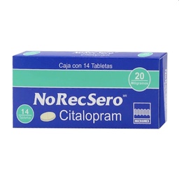 [VMCITNOR20M] NORECSERO 20MG.C/14TAB.