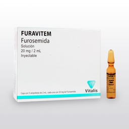 [VSFURV205AM] FUROSEM.VITALIS 20MG.5AMP.