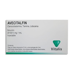 [VSVBLAVE5AM] AVECITALFIN 5AMP.