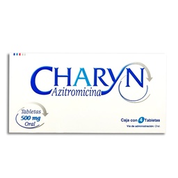 [WEAZICHA4TA] AZITROMICINA CHARYN 500MG.C/4TAB.