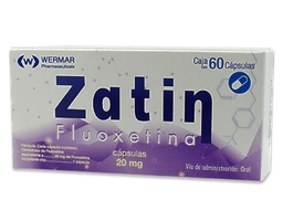 [WEFLUZAT60C] FLUOXETINA ZATIN 20MG.C/60CAP.