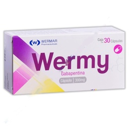 [WEGABWER32C] GABAPENTINA WERMY 300MG.C/30CAP.