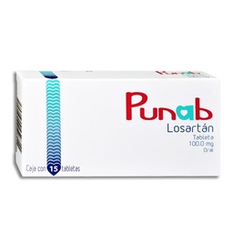 [WELOS10015T] LOSARTAN PUNAB 100MG.15TAB.