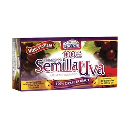 [YPSALSUV60C] SEMILLA DE UVA YPENZA 60CAP.