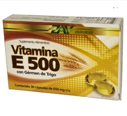 [ZNSUPAVE30C] AJO VIT.E ZAYA NATURA 30CAP.