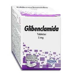 [ULGLIISS50T] GLIBENCLAMIDA ULTRA 5MG.C/50T.