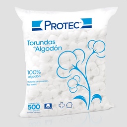 [DGALGTOR500.] ALGODON PROTEC TORUNDA C/500GR.