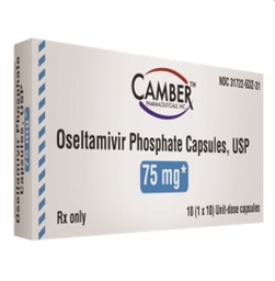 [CBOSEC7510C] OSELTAMIVIR CAMBER 75MG.10CAP.