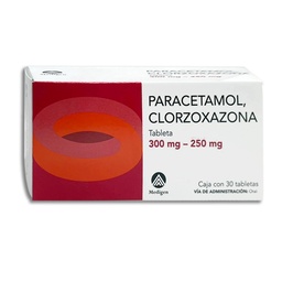 [MAPCLMAV30T] PARAC.CLORZ.MAVER 300/250MG.30TAB.