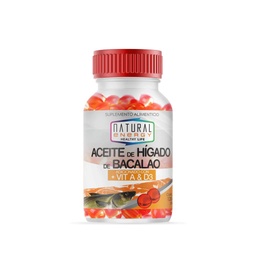[NNSUPAHB120] ACEITE DE HIGADO DE BACALAO N.E. 120CAP.