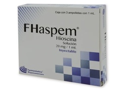 [FHBUTF203AM] BUTILHIOSCINA FHASPEM 20MG.3AMP.