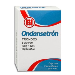[RDONDTRO3AM] ONDANSETRON TRONDOX 8MG.3AMP.