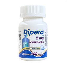[VILOPDI2100] LOPERAMIDA DIPERA 2MG.C/100TAB.
