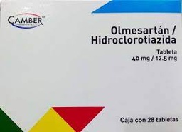 [CBOHIC4028T] OLMESAR.HIDR.CAMBER 40/12.5MG.28TAB.