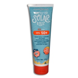 [RACBLBSK125] CREMA BLOQ.SERRAL KIDS FPS50 125GR.