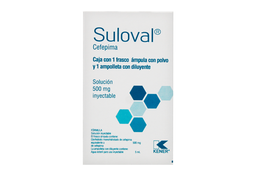 [KNCEFS501AM] CEFEPIMA SULOVAL 500MG.1AMP.