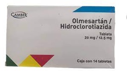 [CBOHIC2014T] OLMESAR.HID.CAMBER 20/12.5MG.14TAB.