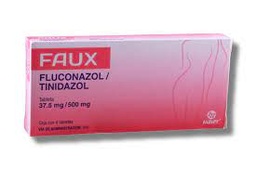 [MAFTIFAU4TA] FLUCON.TINID.FAUX 37.5/500MG.4TAB.