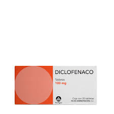 [MADICMED20T] DICLOFENACO MEDIGEN RET.100MG.20TAB.