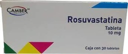 [CBROS10M30T] ROSUVASTATINA CAMBER 10MG.30TAB.