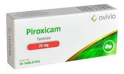 [ULPIRA2020T] PIROXICAM AVIVIA 20MG.20TAB.