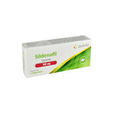 [AVSILA104TAB] SILDENAFIL AVIVIA 100MG.4TAB.