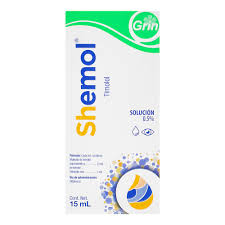 [GRTIMSHE15M] TIMOLOL SHEMOL 0.5% OFT.15ML.