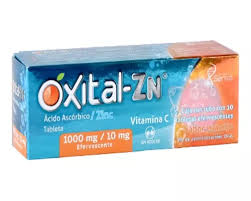 [SEACAOXZ1GR] VITAMINA C OXITAL-ZN EFERV.1000MG.10TAB.