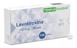 [VMLEVTRE100] LEVOTIROXINA TEMPUSPHARMA 100MCG.100TAB.