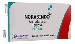 [AUAMINOR20T] AMIODARONA NORABINDO 200MG.20TAB.