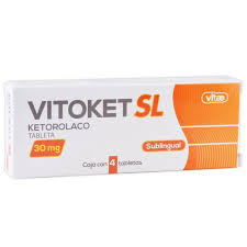 [VTKETV304TA] KETOROLACO VITOKET SL 30MG.4TAB.