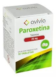 [ULPARA2010T] PAROXETINA AVIVIA 20MG.10TAB.